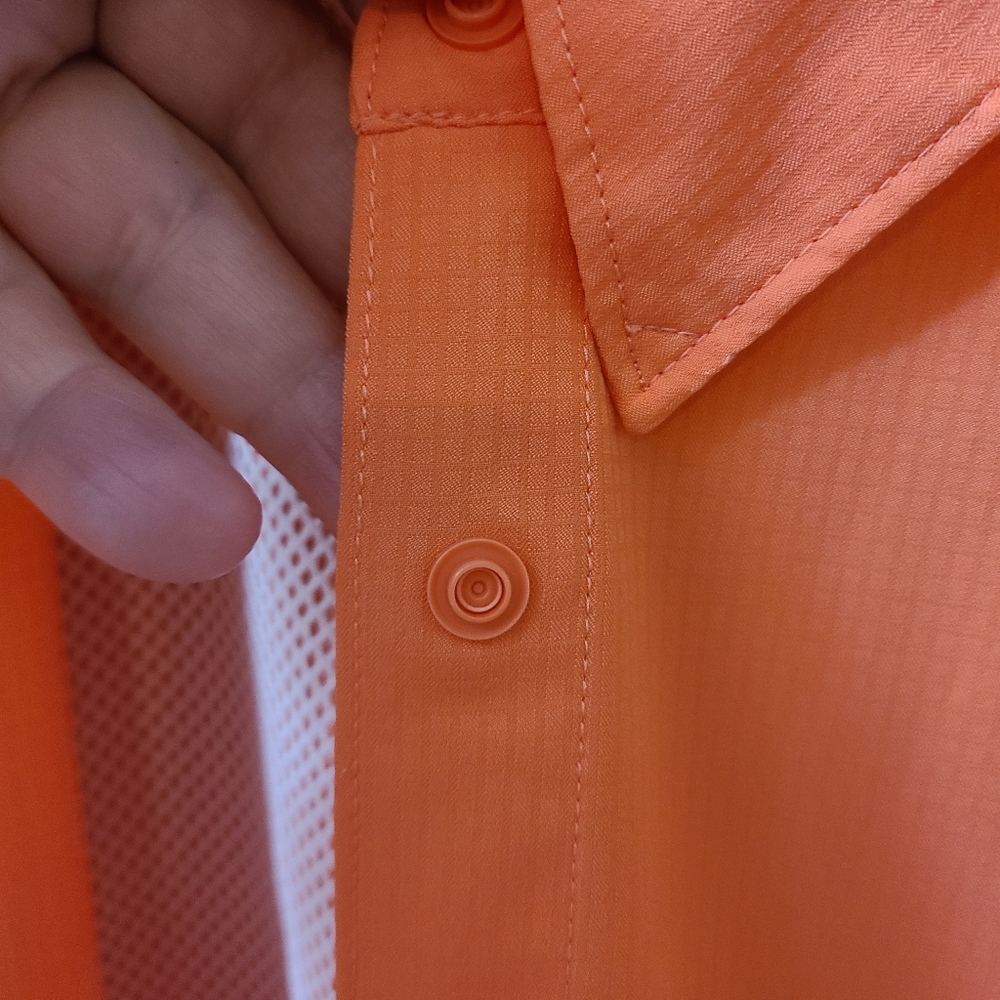 Columbia Vibrant Orange Shirt - Picture 3 of 8